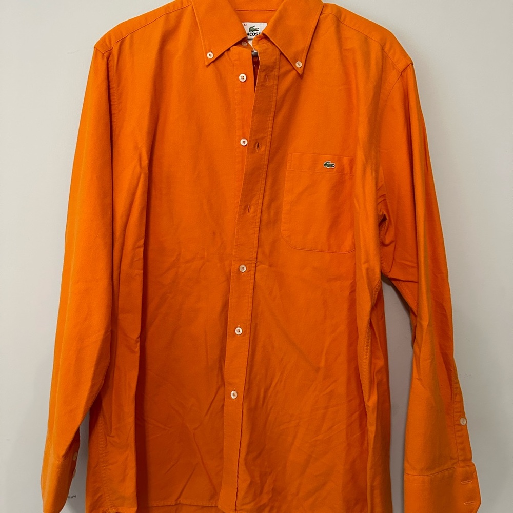 Lacoste Long Sleeve Dress Shirt